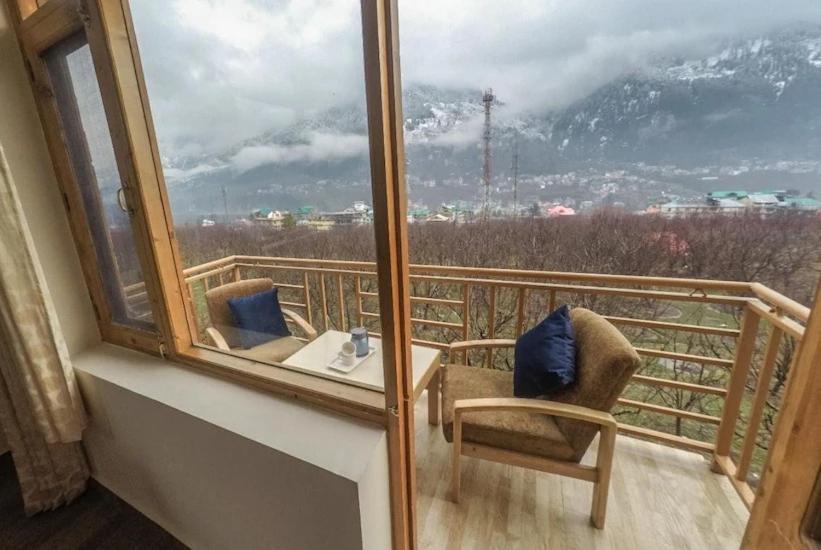 Himalayan Woods Cottage Manāli Buitenkant foto